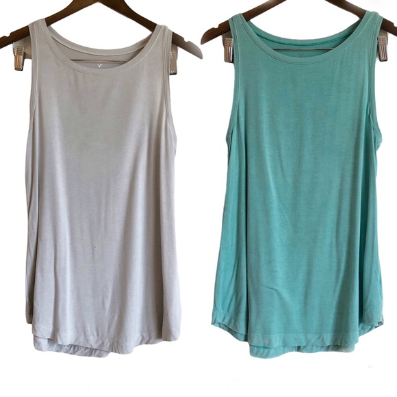 American Eagle Outfitters Tops - AMERICAN EAGLE Soft & Sexy Muscle Tank Top Set 2